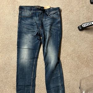 American eagle active flex jogger jeans men large nwt